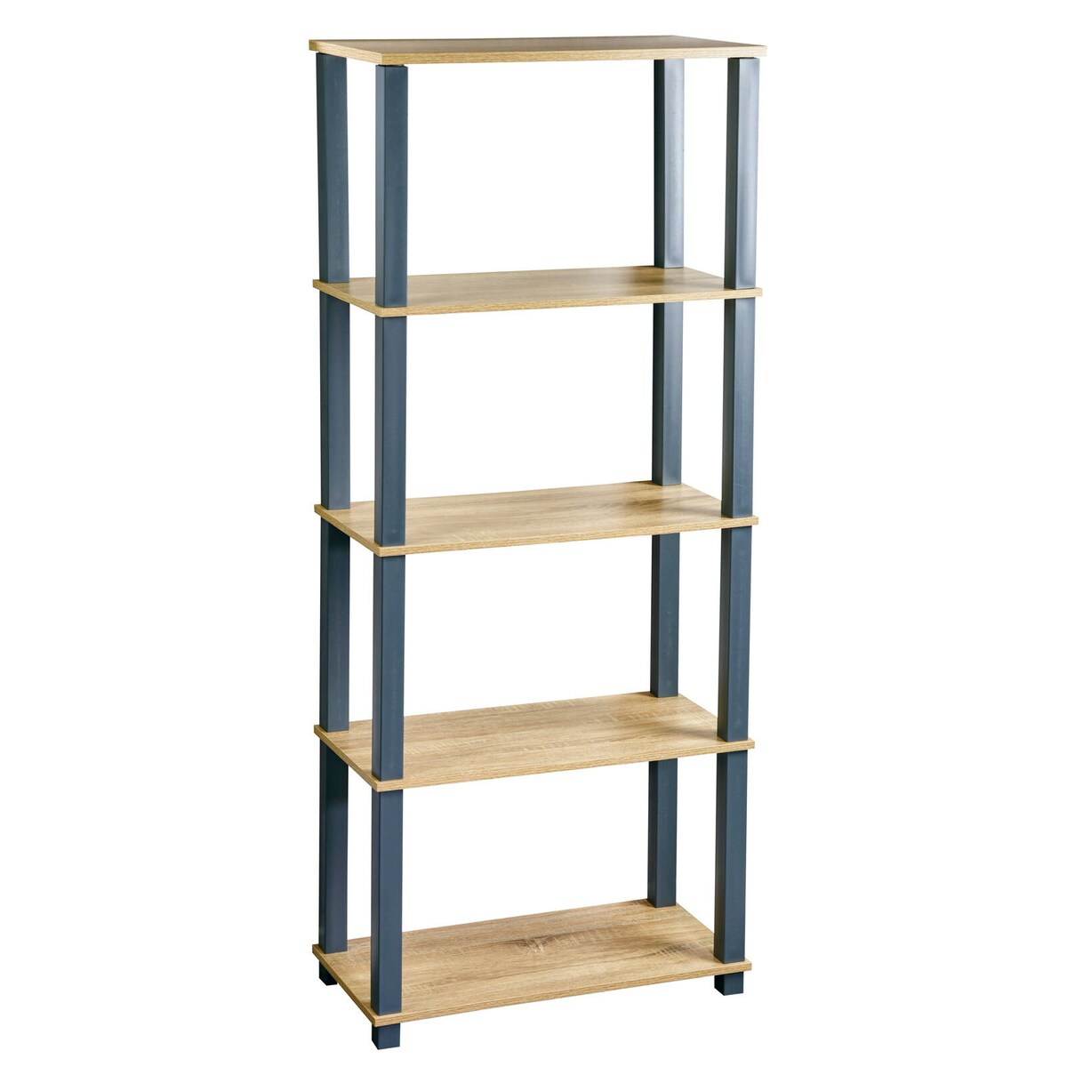 Regał do przechowywania, 5 półek, 147 cm