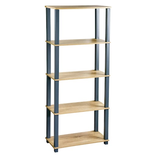 Regał do przechowywania, 5 półek, 147 cm