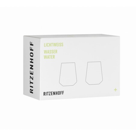 Zestaw 2 szklanek Lichtweiss, Nadine Niggemeier
