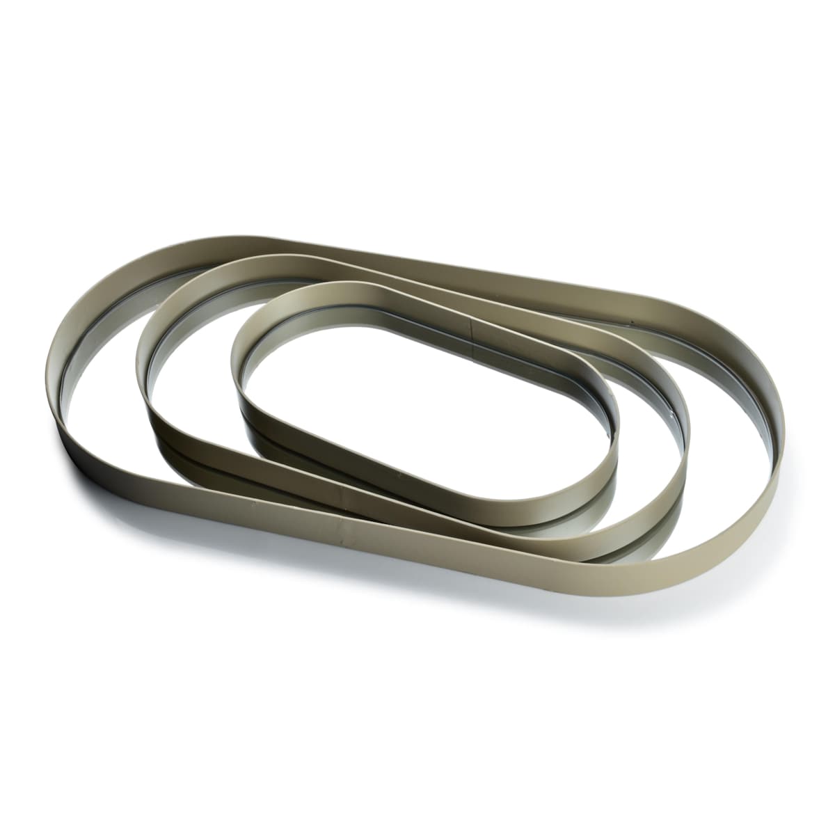 LUCAS BEIGE Komplet 3 tac lustrzanych