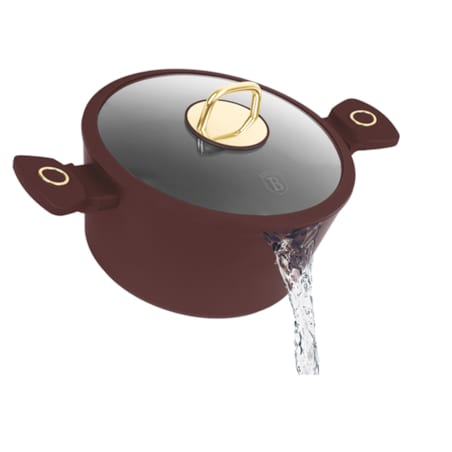 Garnek z pokrywką 24cm BerlingerHaus Leonardo BH-8041