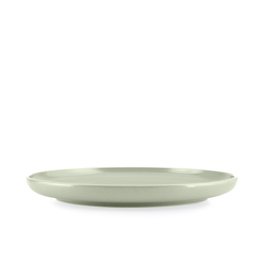 KONSIMO VICTO Zestaw talerzy deserowych dla 6 osób (6 elementów) beżowo-zielono-szary