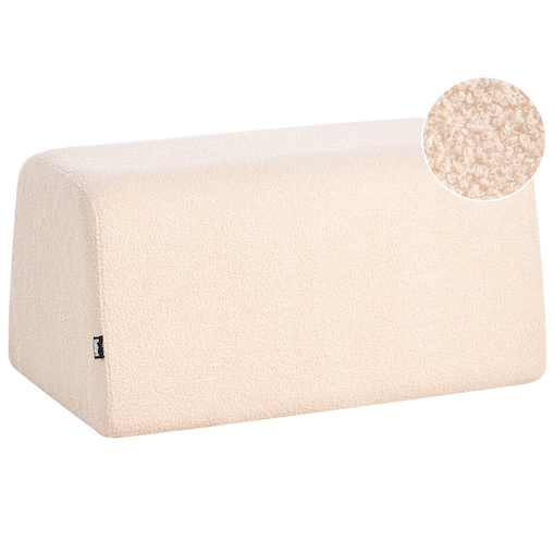 Puf SINCLAIR Boucle Beżowy
