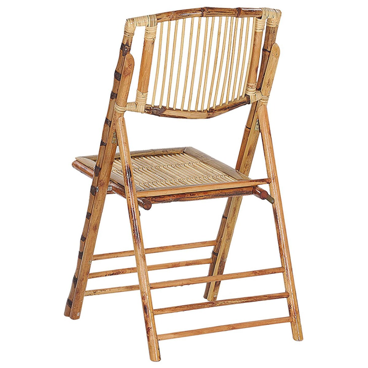 Krzesło do jadalni Zestaw 4 Brązowy TRENTOR