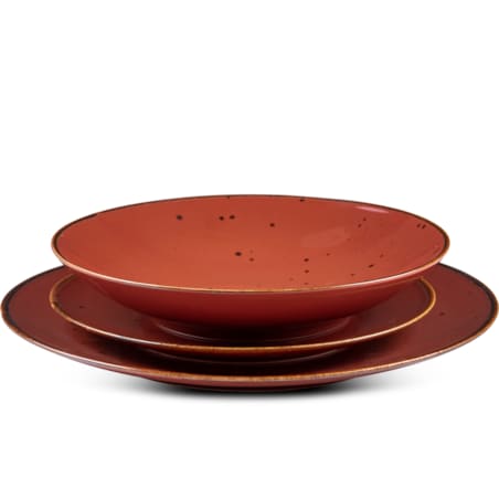 Konsimo ALUMINA Serwis obiadowy 6os. (18el.)