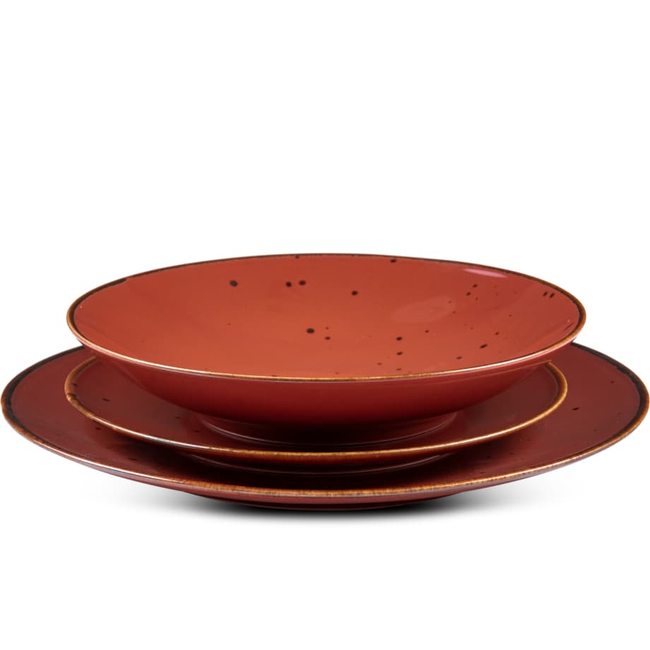 Konsimo ALUMINA Serwis obiadowy 6os. (18el.)