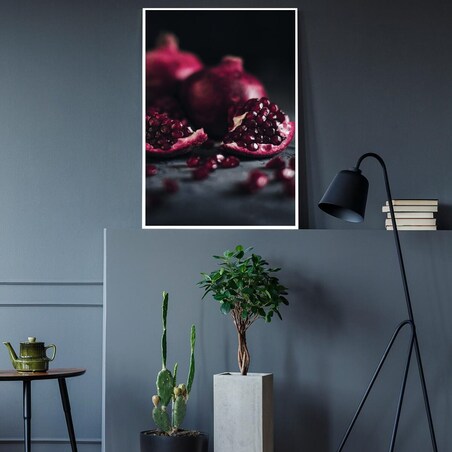 Poster Story, Plakat, Obraz - Połówki Granatów, wymiary 21 x 30 cm