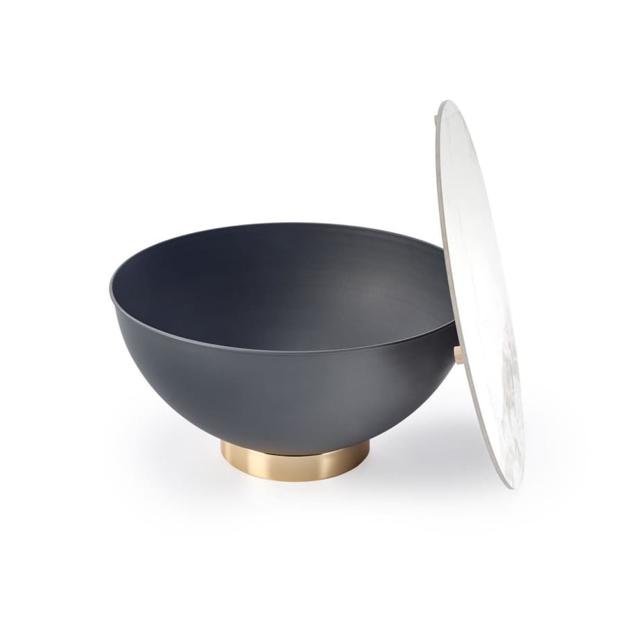 STOLIK KAWOWY Moonshine L CERAMICZNY BLAT marmur 73x37 cm