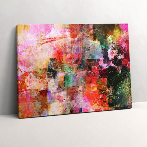 Obraz na płótnie Abstrakcyjna kompozycja, 80x60 cm
