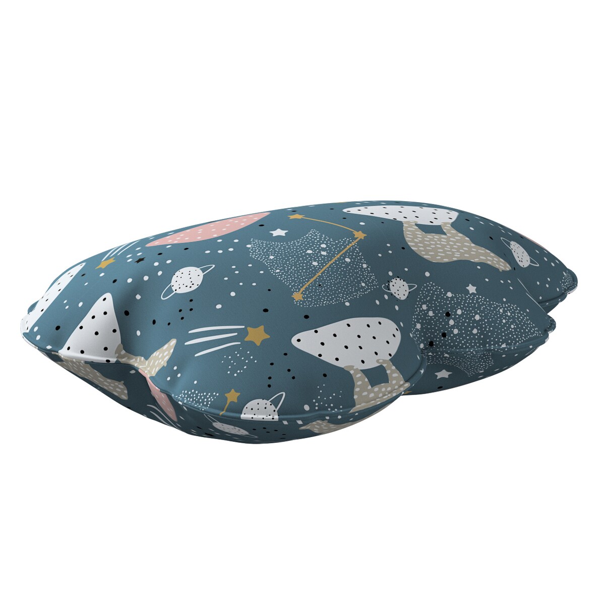 Poduszka Soft Cloud, niebieski, 55x15x35cm, Magic Collection