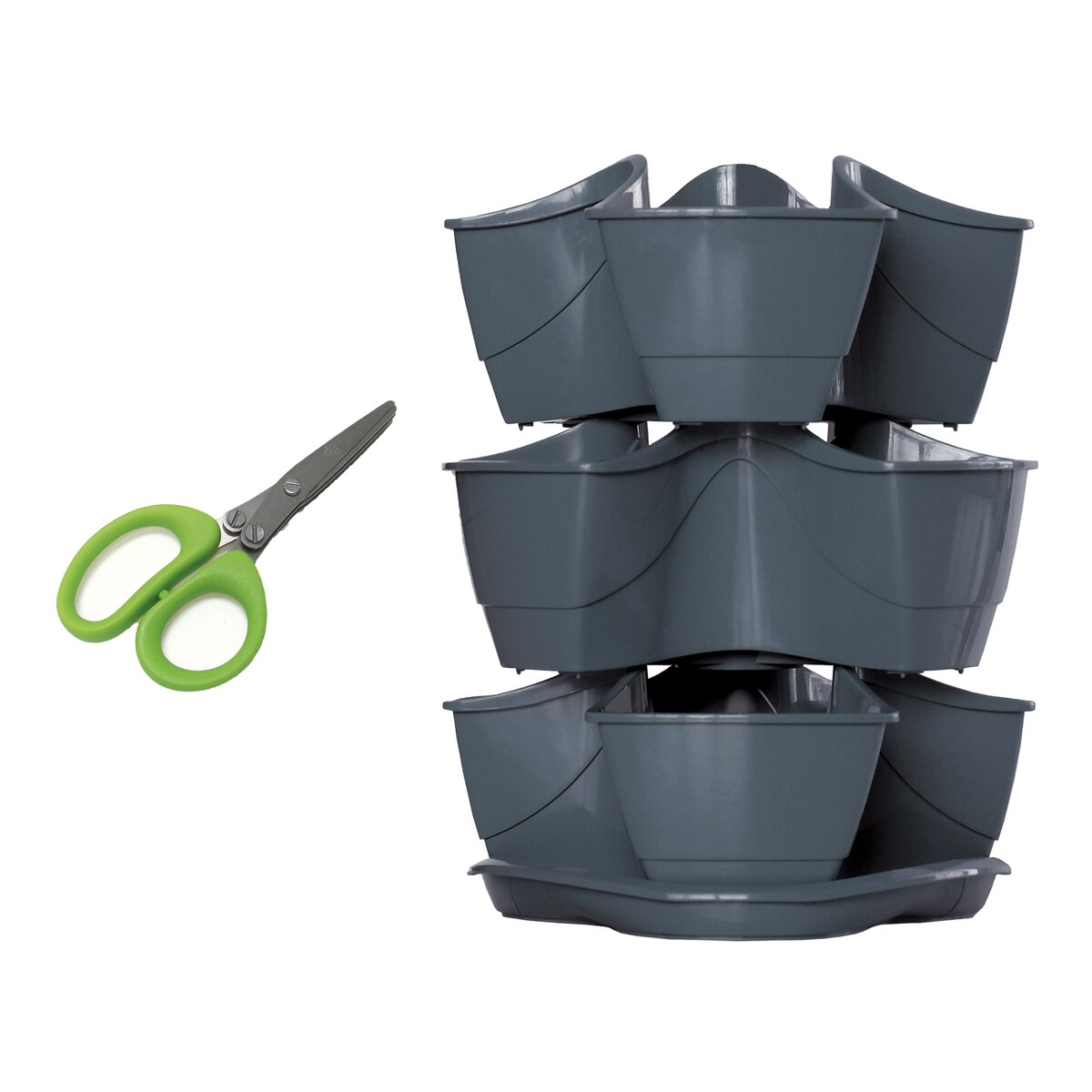 Doniczka Kaskadowa Na Zioła Ziołówka 38Cm Nożyczki