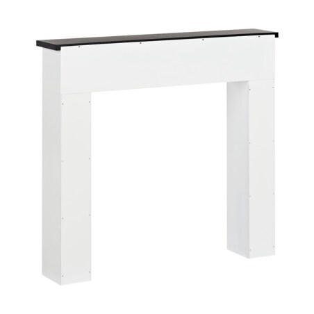 Portal kominkowy BAUDIN Biały