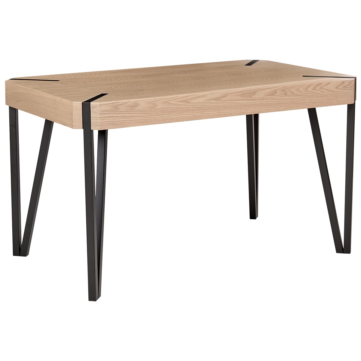 Stół do jadalni CAMBELL Beżowoszary 130 cm 80 cm