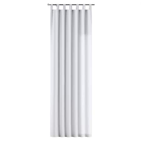 Zasłona na szelkach 1 szt. 130x260 biały z połyskiem