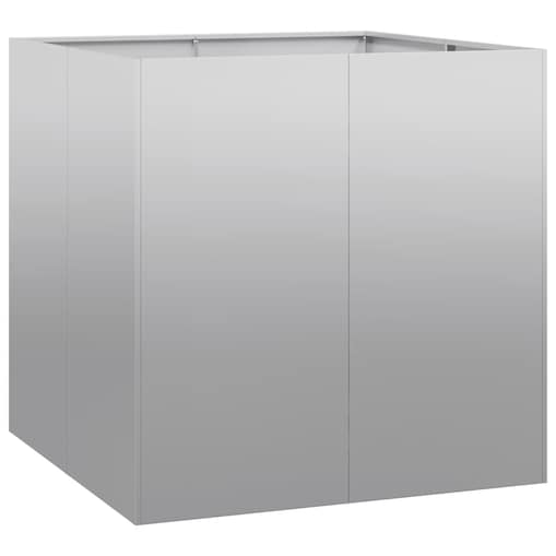 vidaXL Doniczka 80x80x80 cm Stal ocynkowana