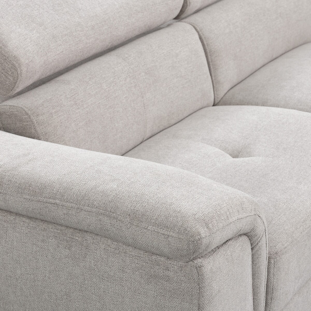 Sofa Randers grey prawa, 290x95x90 cm