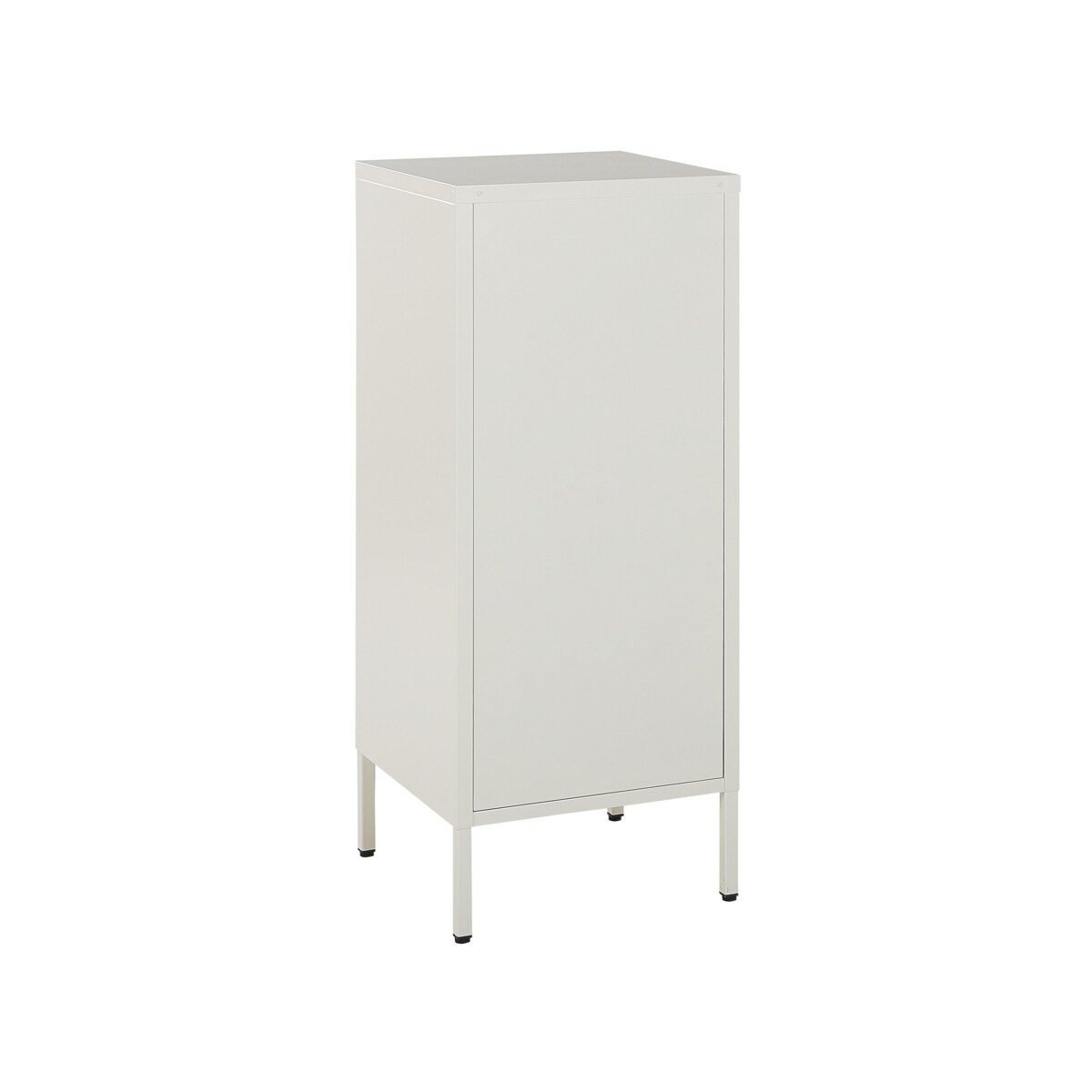 Szafka biurowa metalowa biała HURON