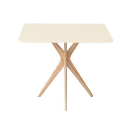 Stół CUTTI 55x80 kremowy/jesion