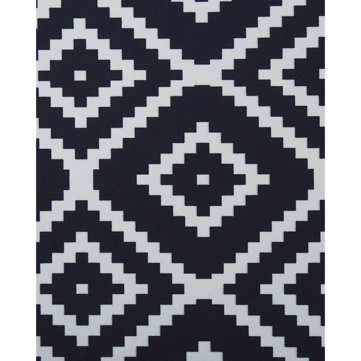 Dywan 70 x 200 cm czarno-biały KARUNGAL
