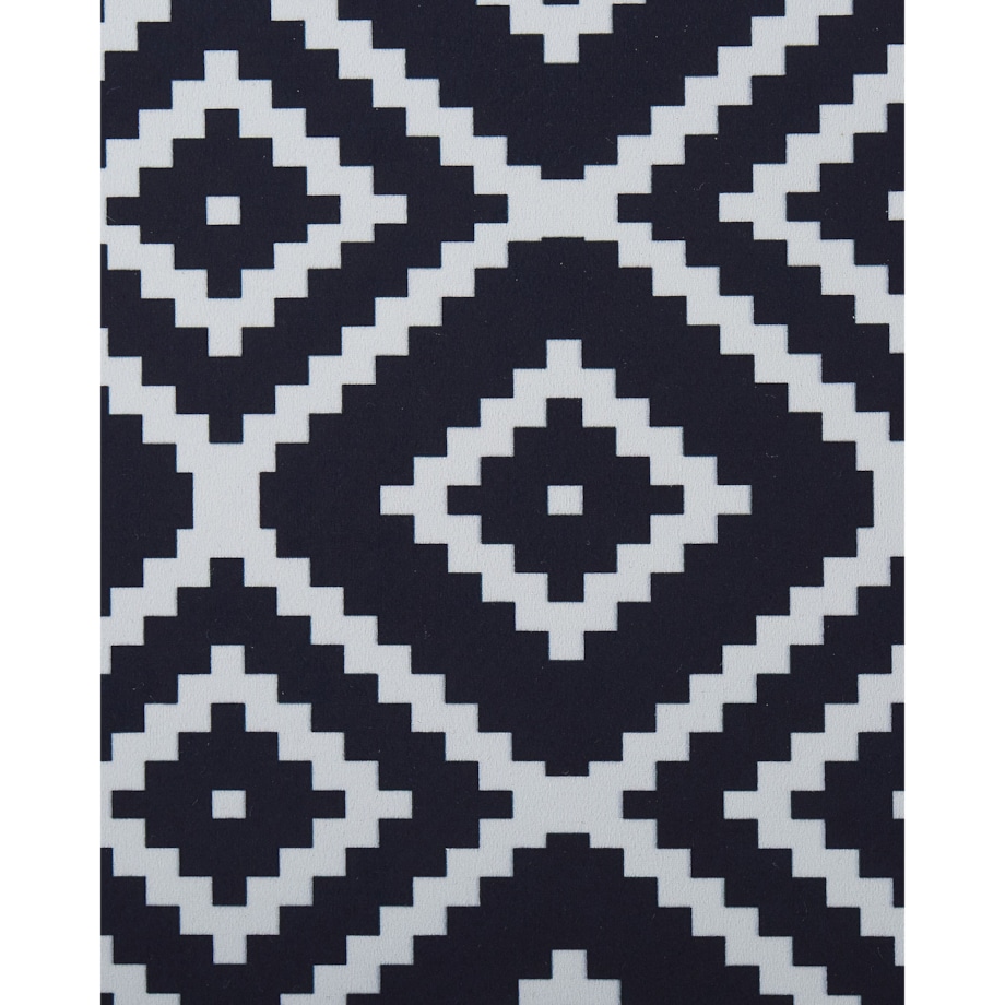Dywan 70 x 200 cm czarno-biały KARUNGAL