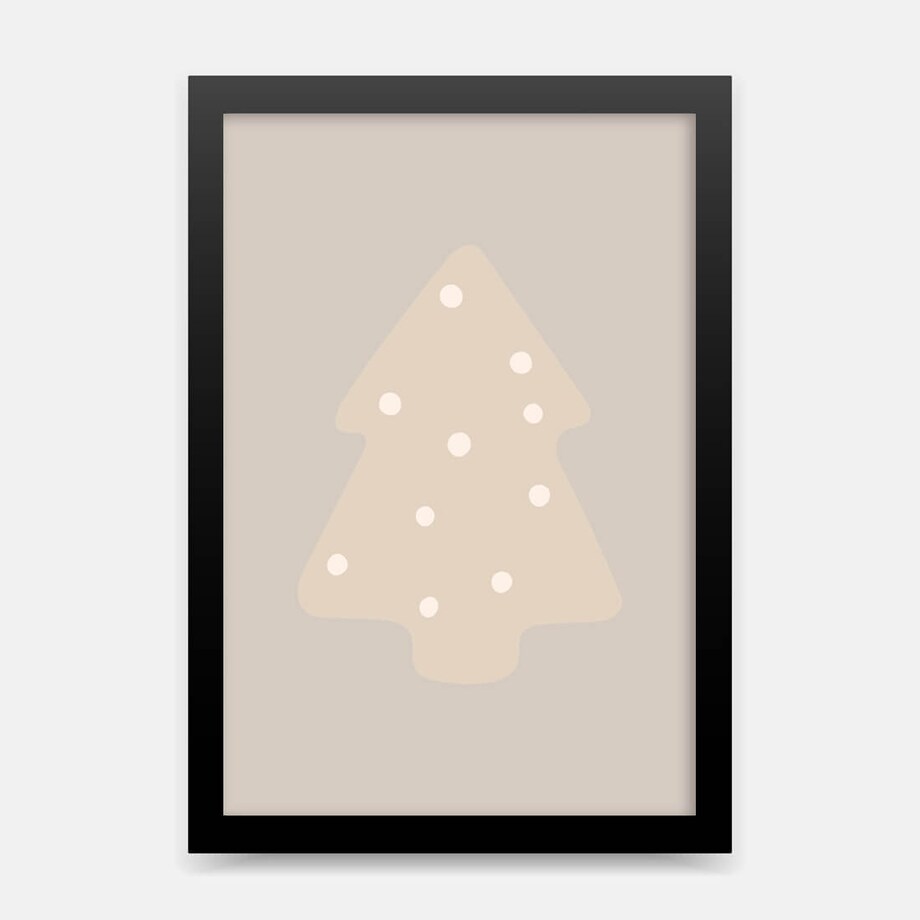 Plakat dla dzieci Choinka 20x30