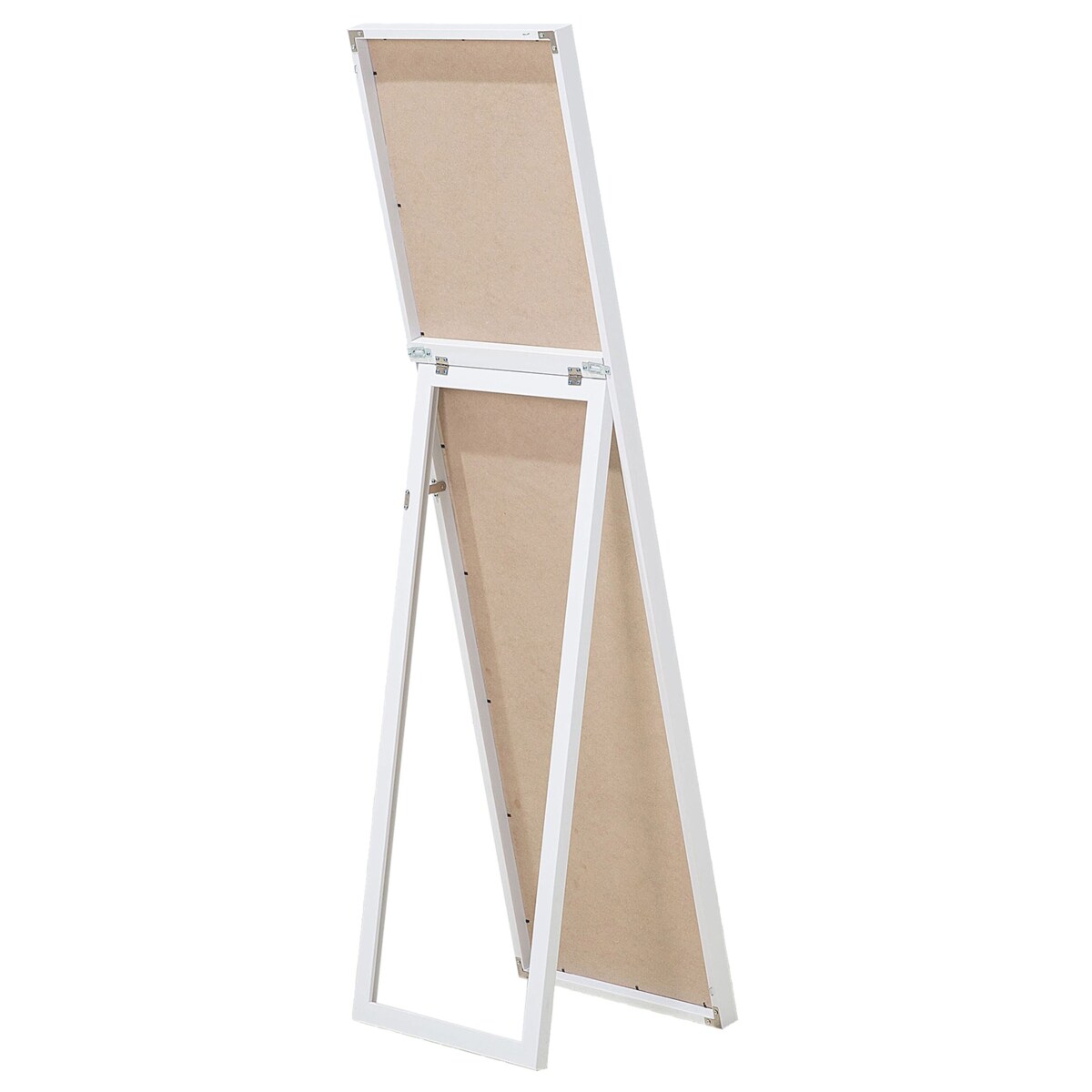 Lustro stojące 40 x 140 cm białe TORCY