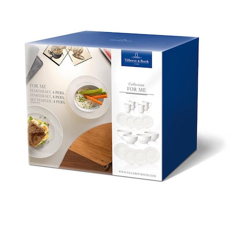 Zestaw naczyń dla 4 osób For Me, Villeroy & Boch