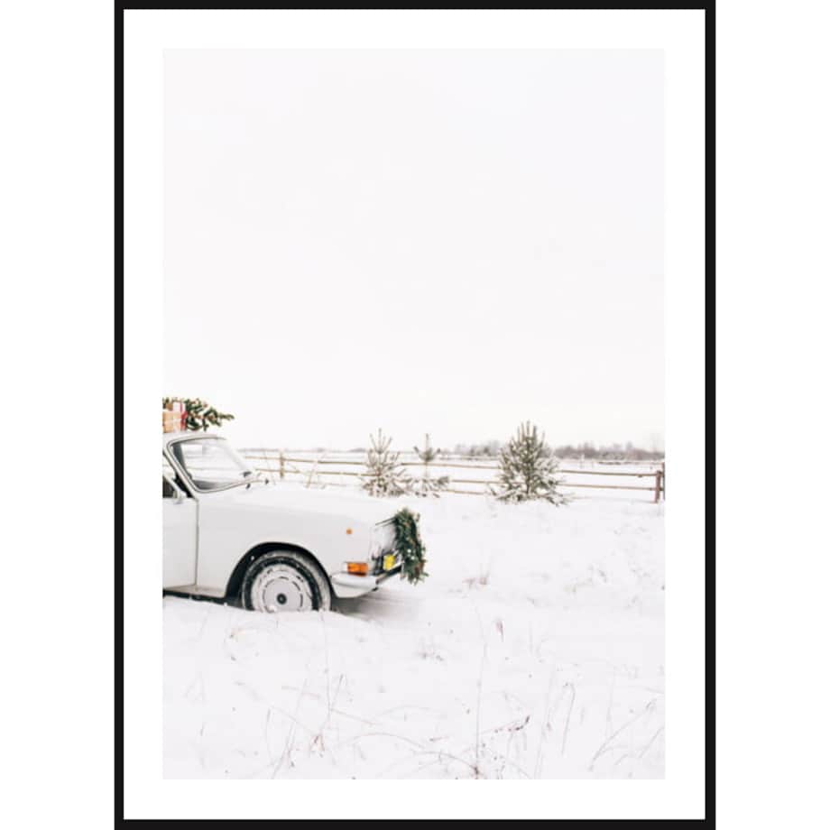 Poster Story, Plakat, Obraz - Jedziemy na Święta, wymiary 21 x 30 cm