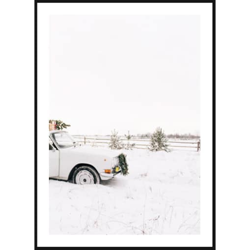 Poster Story, Plakat, Obraz - Jedziemy na Święta, wymiary 21 x 30 cm