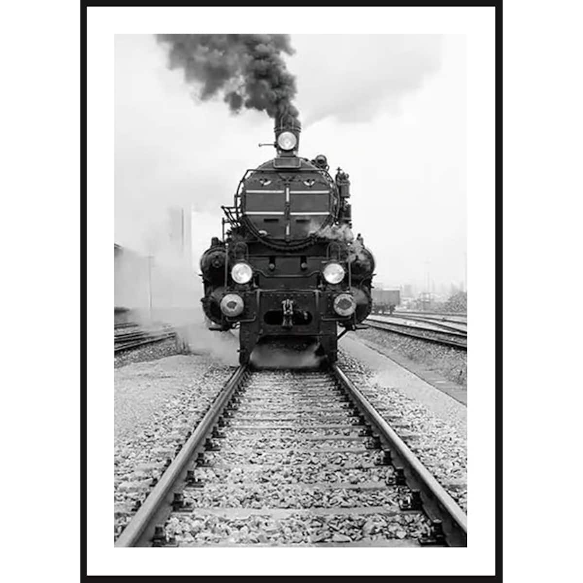 Poster Story, Plakat, Obraz - Stacja Kolejowa, wymiary 42 x 60 cm