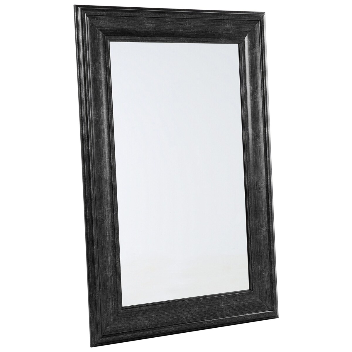 Lustro ścienne 60 x 90 cm czarne LUNEL