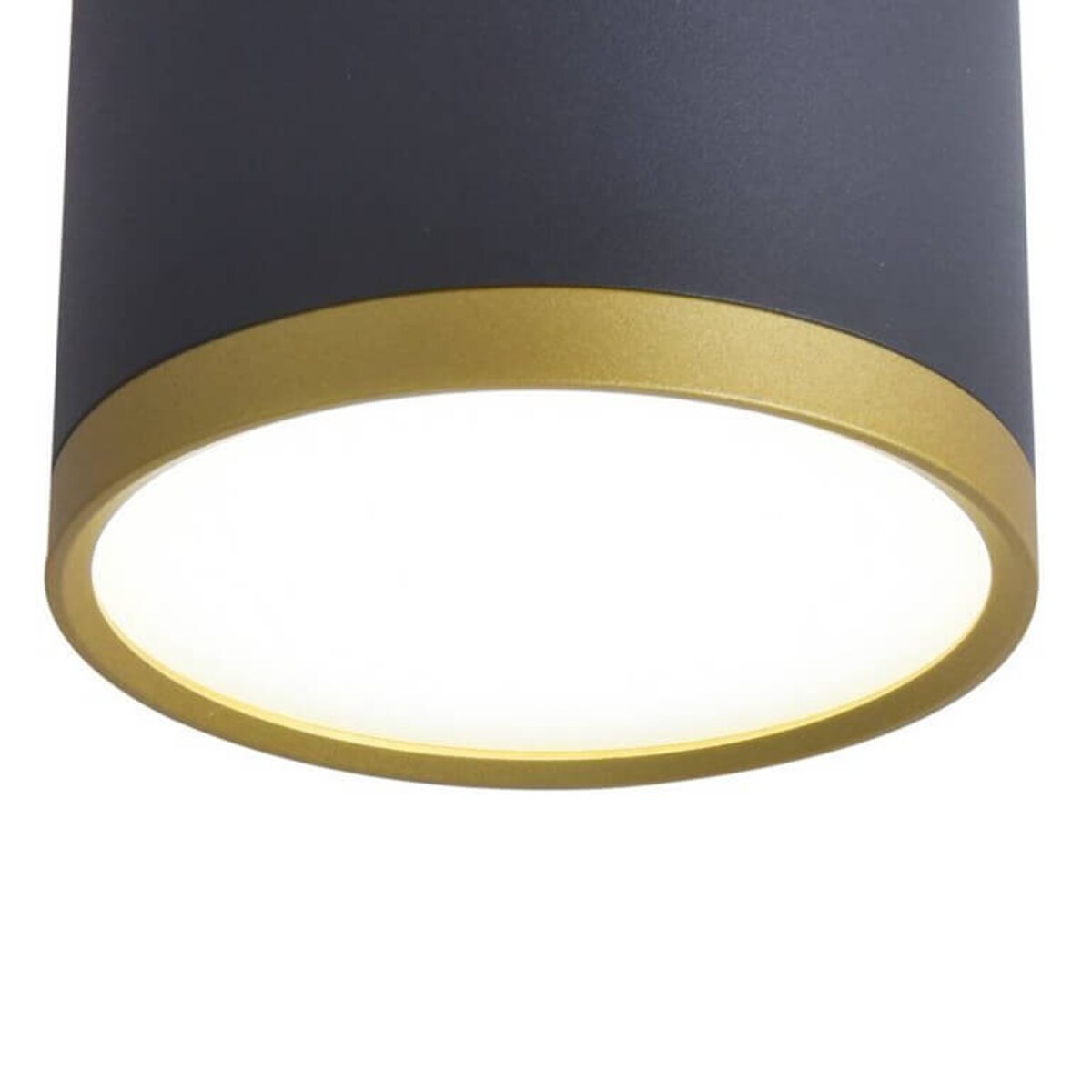 Lampa sufitowa LED 2275963 Candellux tuba do jadalni złota czarna