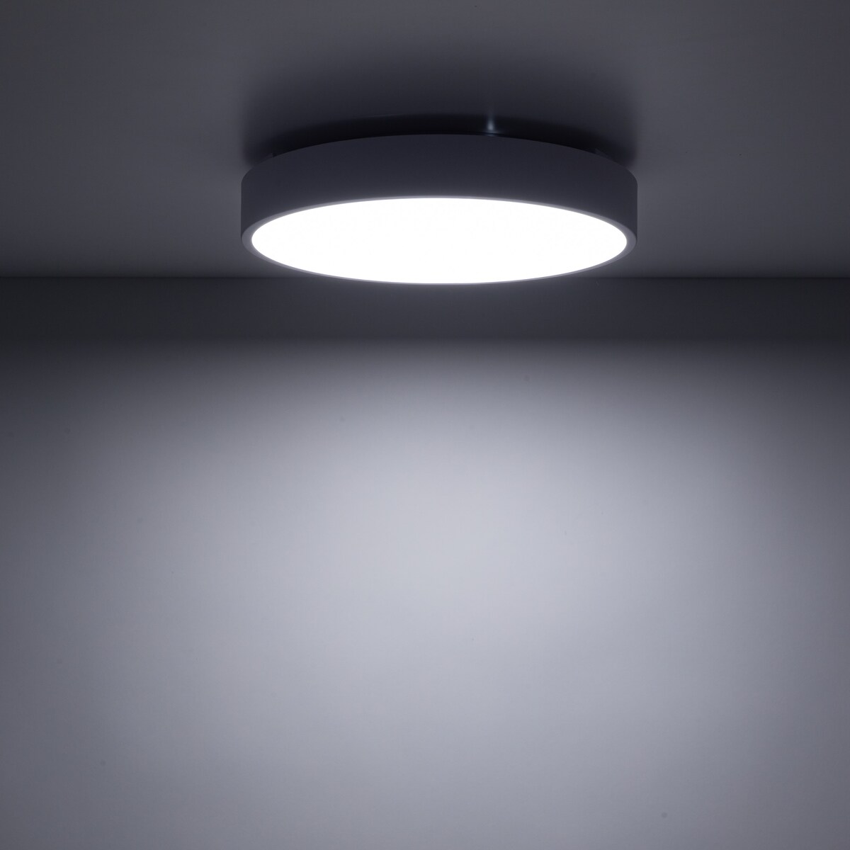 Lampa Sufitowa Łazienkowa Tk Lighting Velis Biała Plafon Led 24W Ip54 Zmienna Barwa, Ściemniany