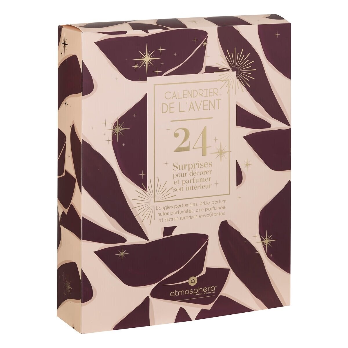 Kalendarz adwentowy ze świeczkami AUTUMN, olejkami i kominkiem