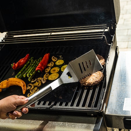 Zestaw przyborów do grilla, 3 elementy, Narzędzia do grillowania, KINGHOFF