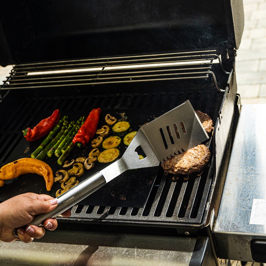 Zestaw przyborów do grilla, 3 elementy, Narzędzia do grillowania, KINGHOFF