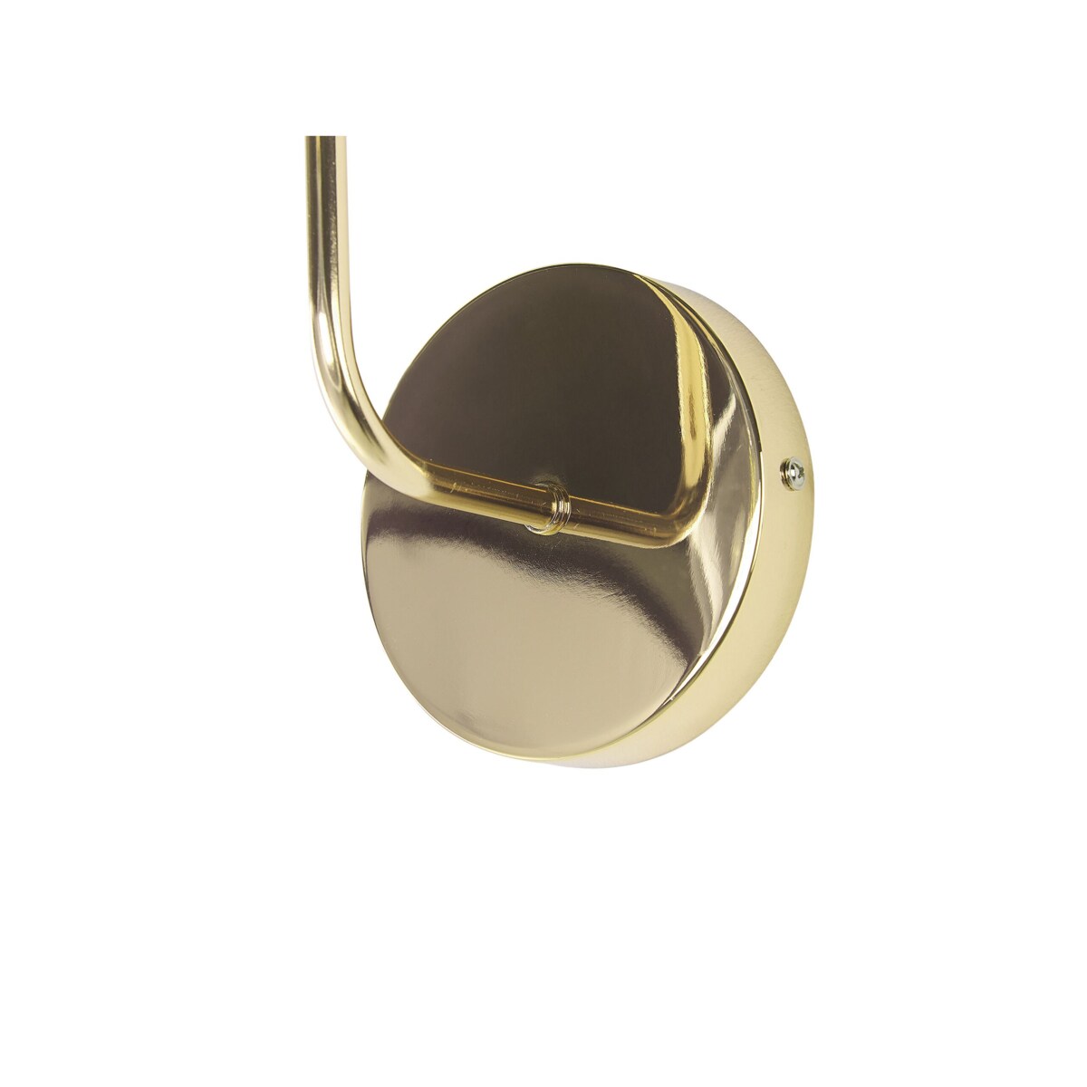 Lampa ścienna metalowa złota SAVENA