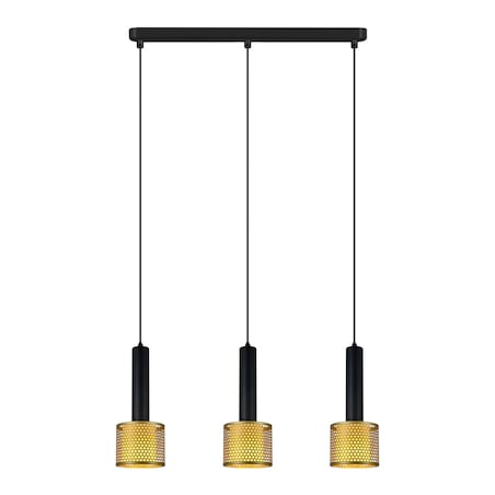Lampa wisząca Light Prestige Amo czarny 3 x E27 1 szt.