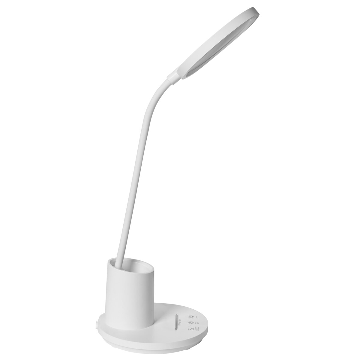 Lampa biurkowa LED VELA Ze ściemniaczem Biały