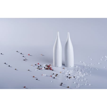 Butelki sól i pieprz S&P białe CD04