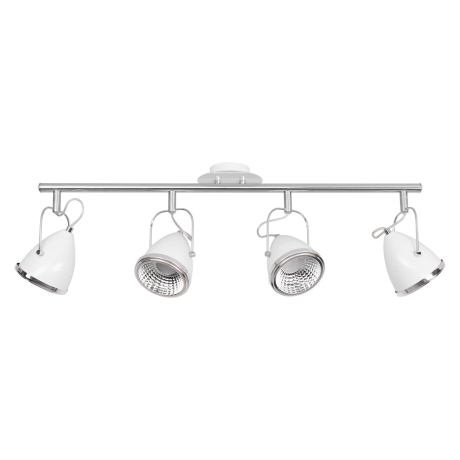 Lampa Sufitowa BRITOP Lighting 4xGU10 LED 6W Kompozycja Chromu i Bieli w Minimalistycznym Stylu, 1szt.