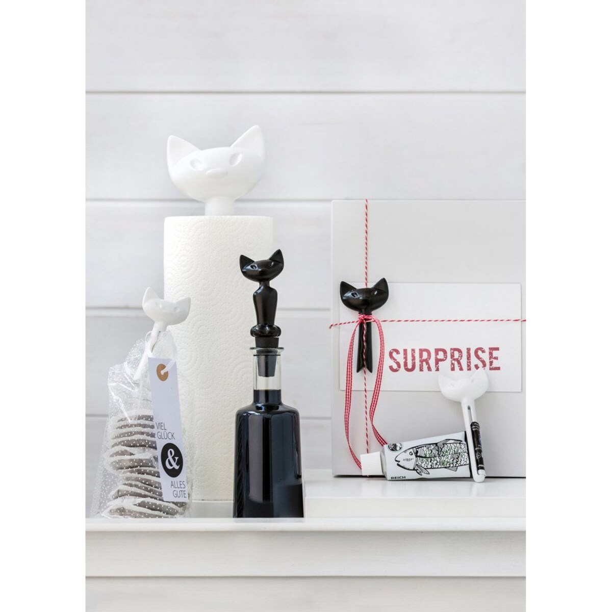 Stojak na ręcznik kuchenny MIAOU, KOZIOL