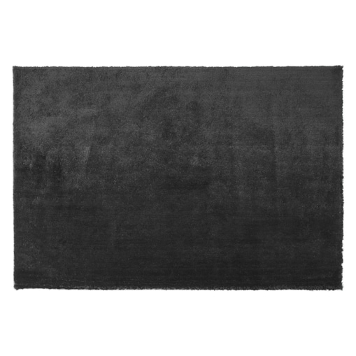 Dywan shaggy 140 x 200 cm czarny EVREN