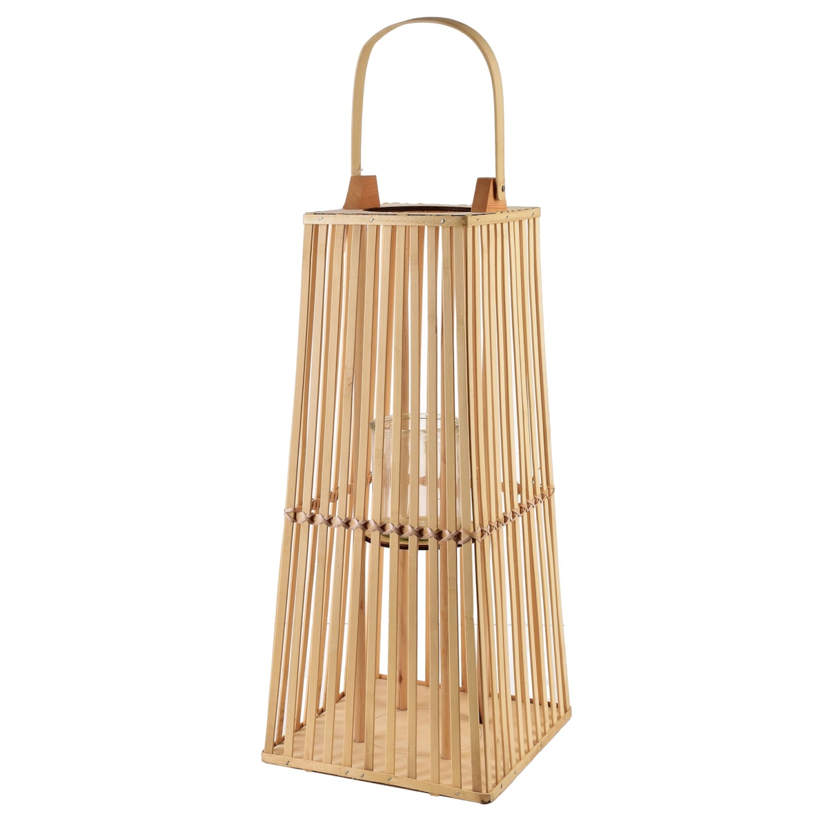 LUCIE NATURAL Lampion 26,5xh57cm