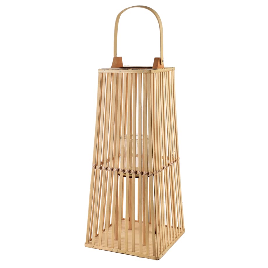 LUCIE NATURAL Lampion 26,5xh57cm