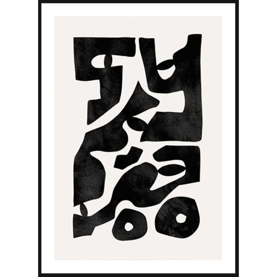 Poster Story, Plakat, Obraz - Abstrakcyjne Kształty, wymiary 42 x 60 cm