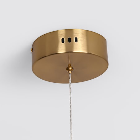 Lampa sufitowa wisząca Light Prestige Meleca złoty LED CCT 3000K/4000K/6000K (regulowana) 1 szt.
