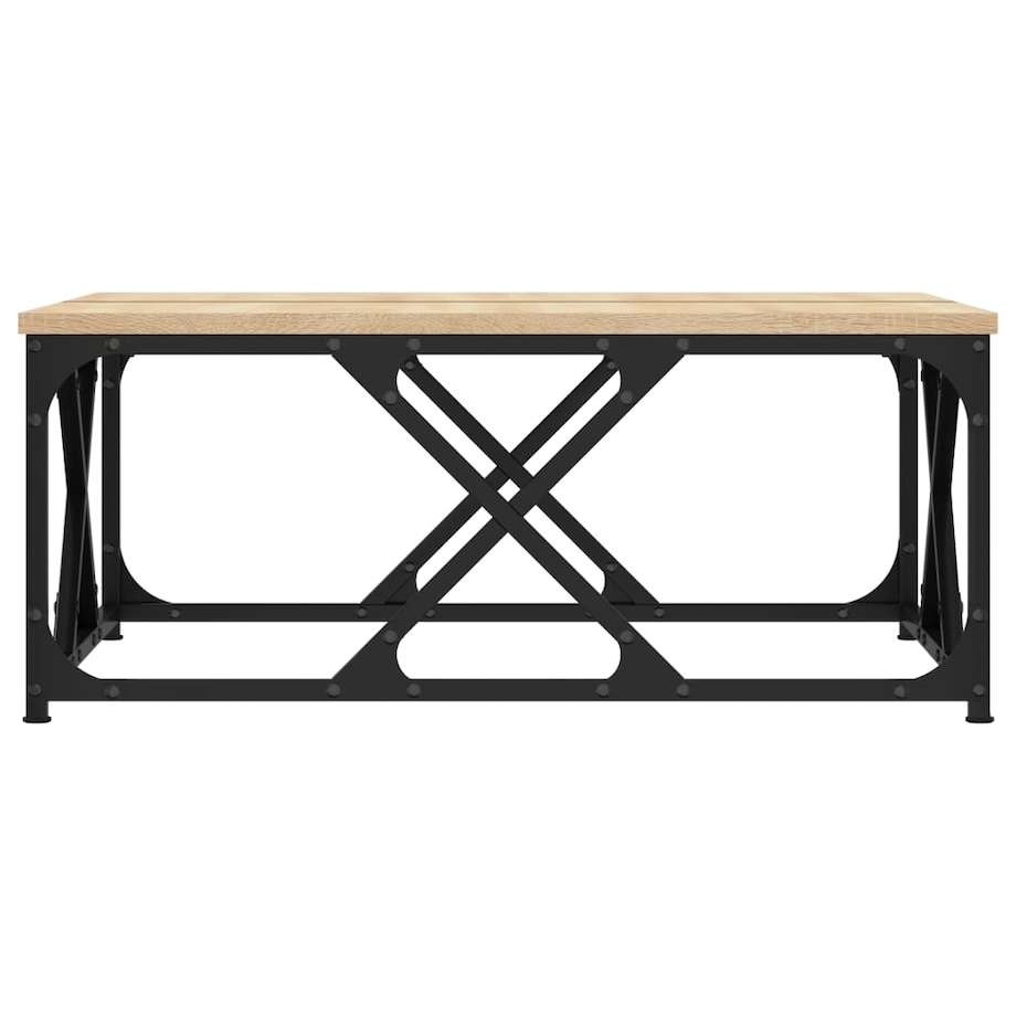 vidaXL Stolik kawowy, dąb sonoma, 70x70x30 cm, materiał drewnopochodny