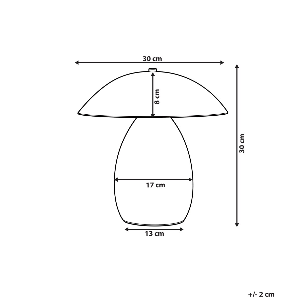 Lampa stołowa SIGI Metal Czarny
