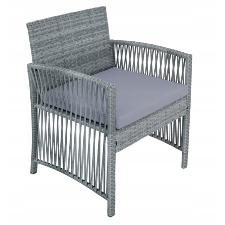 Zestaw mebli ogrodowych z technorattanu